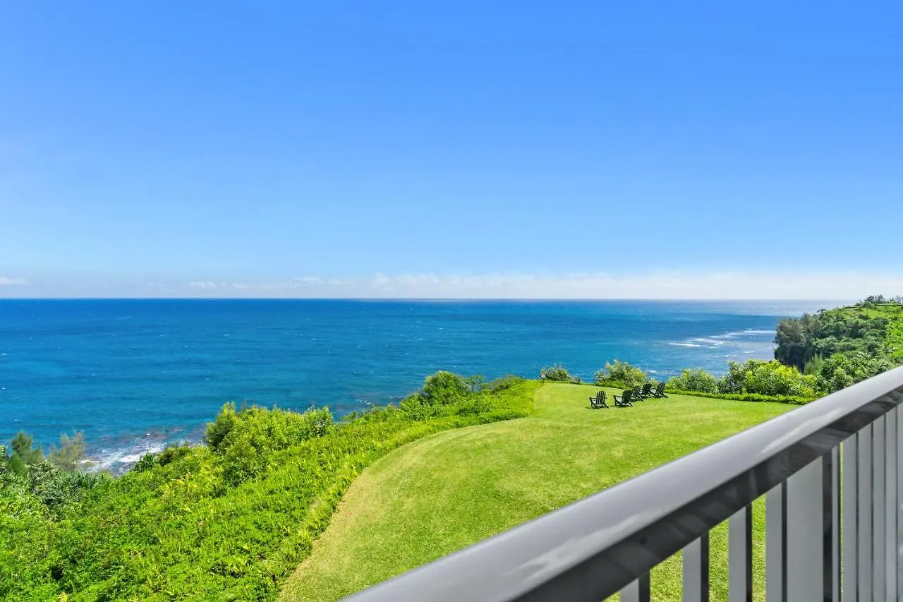 Сasa de vacaciones Villa Breathtaking Ocean View Of Royal Waters! Ak5202 Princeville Estados Unidos